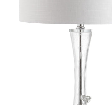 Belle 31.5" Glass LED Table Lamp - JONATHAN Y